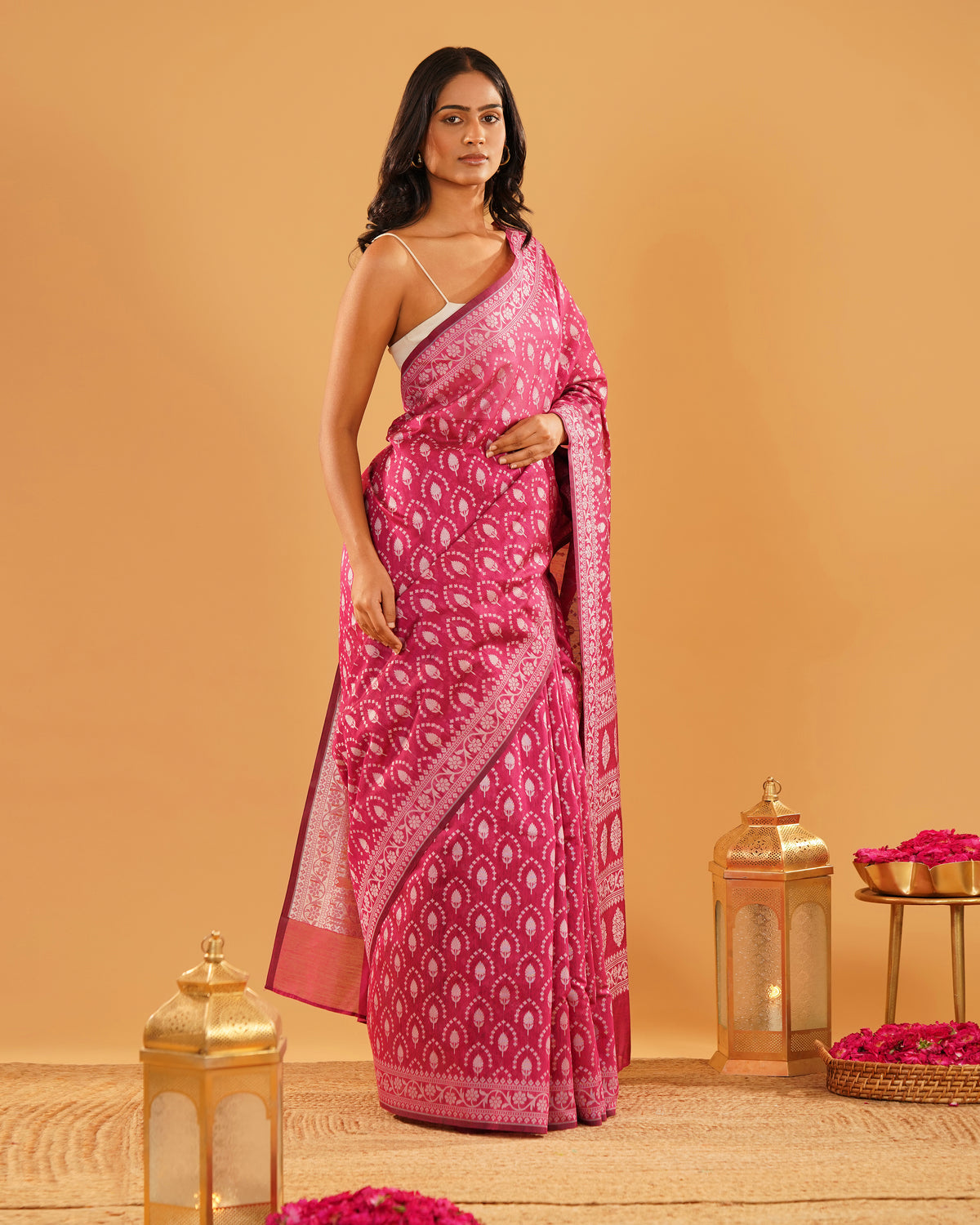 gulnar-rani-pink-banarasi-saree